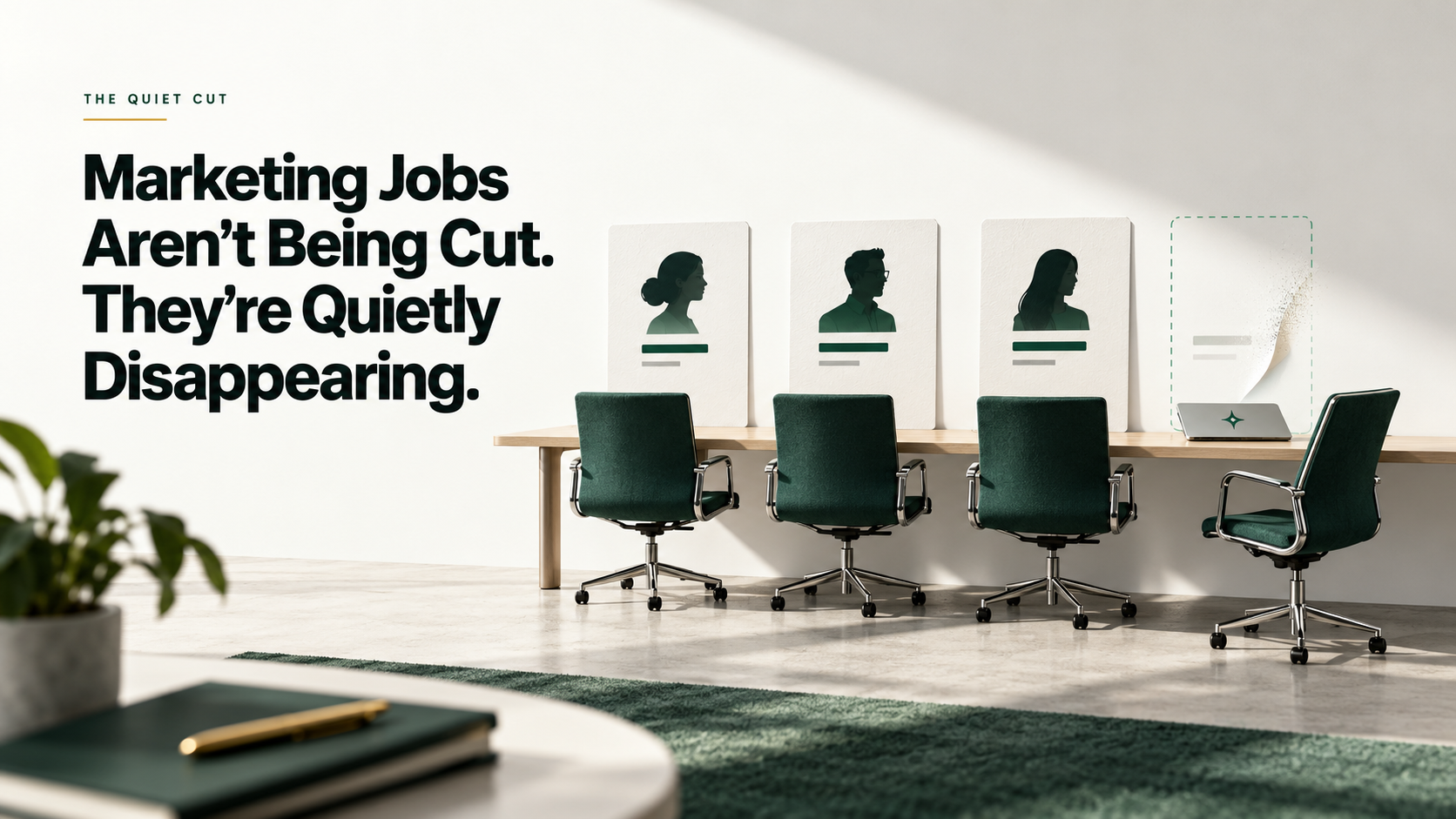 Marketing Jobs Aren’t Being Cut. They’re Quietly Disappearing.
